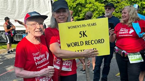 The fastest 96 year old woman in the world: Ottawa woman breaks 5K race record